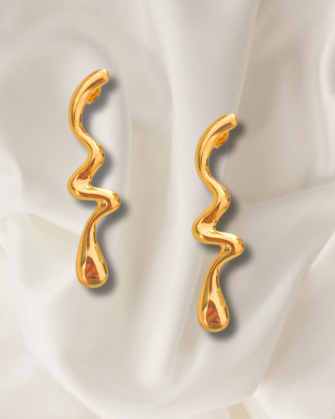 Aretes Río de oro