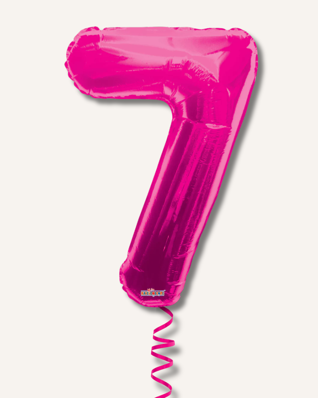 Globo de número rosa