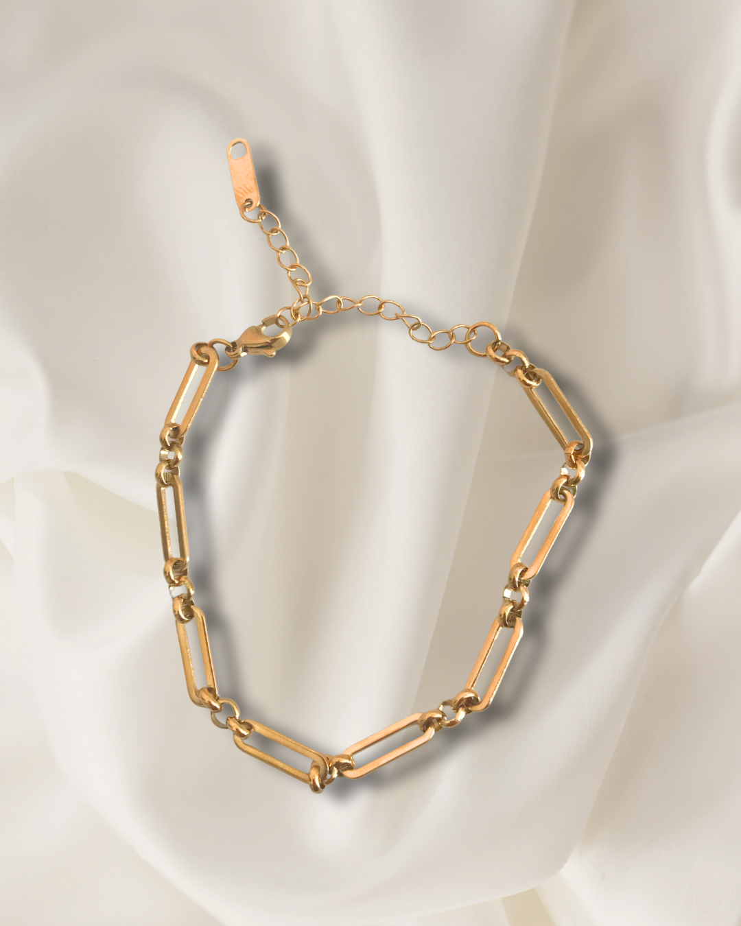 Pulsera resplandor dorada