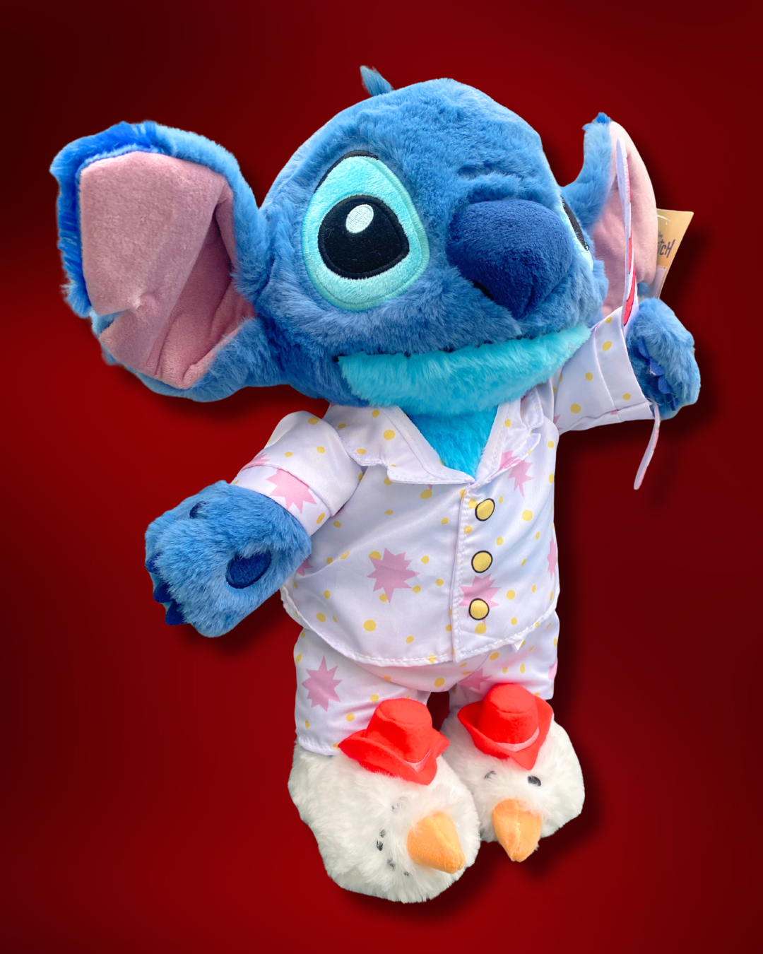 Peluche Stitch navideño