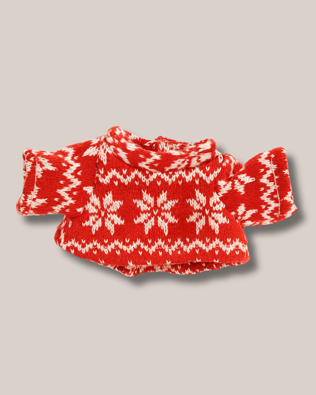 Suéter navideño rojo