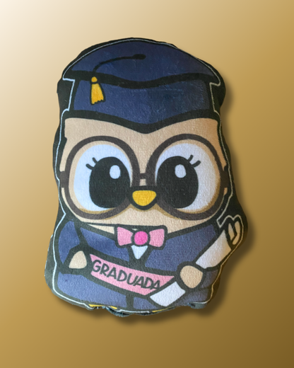 Peluche búho graduación