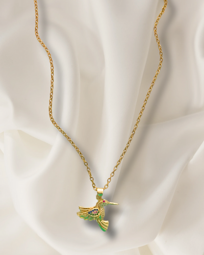 Collar colibrí