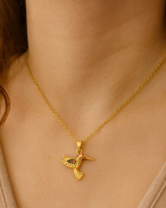Collar colibrí