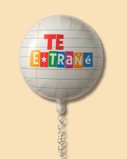 Globo "Te extrañé"