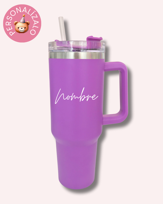 Termo personalizado morado