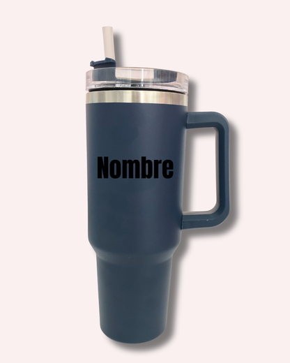 Termo personalizado azul marino