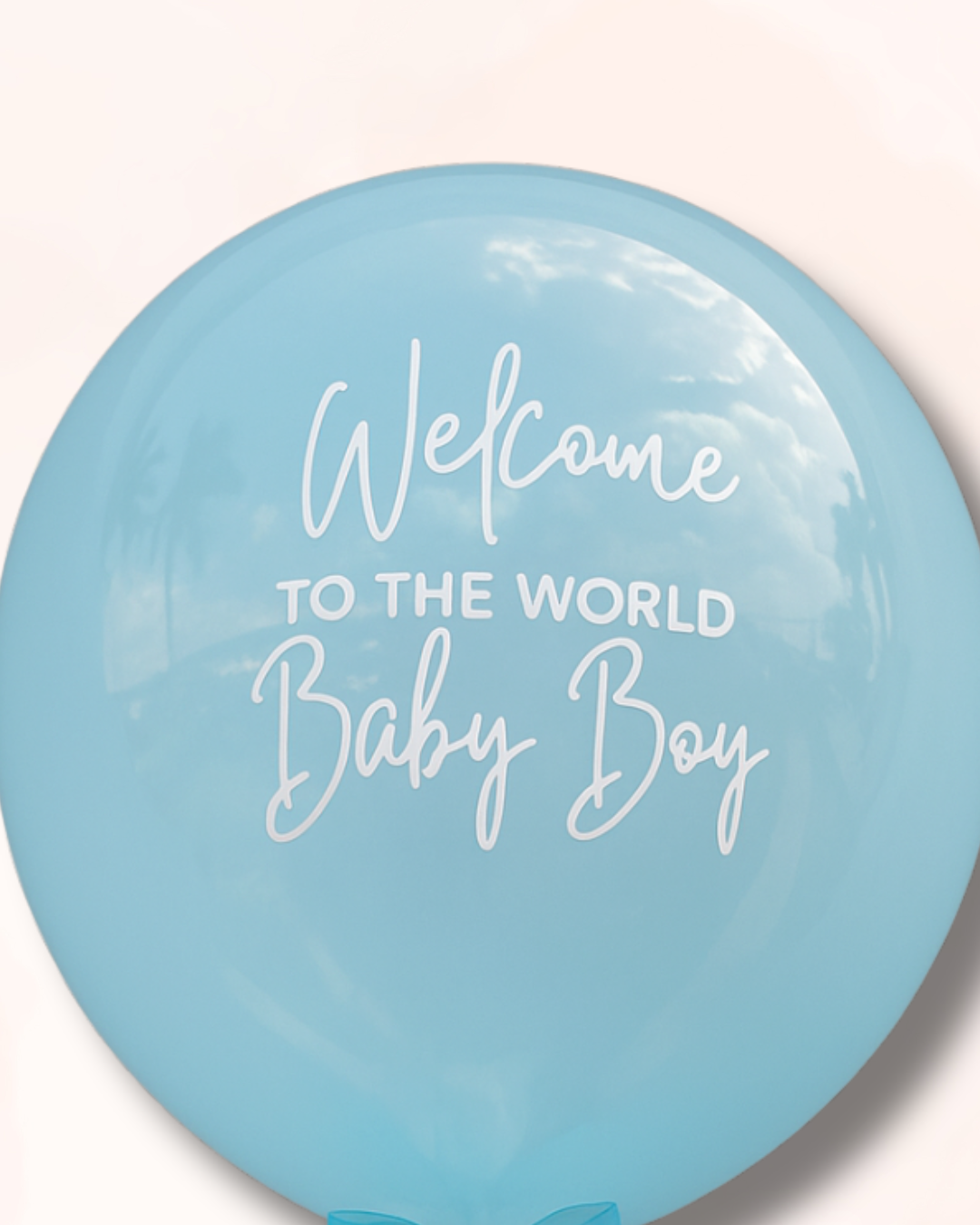 Arreglo "Welcome to the world baby boy"