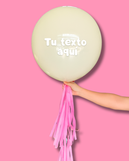 Globo burbuja brillante