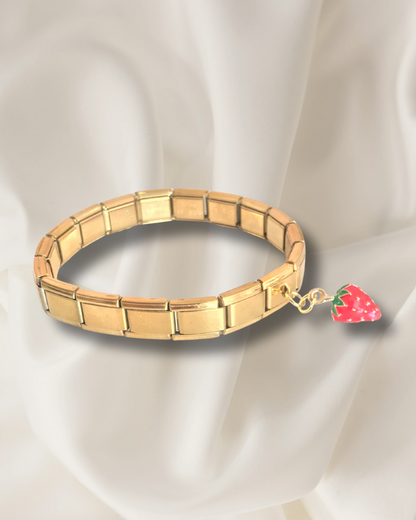 Pulsera italiana dorada