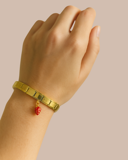 Pulsera italiana dorada
