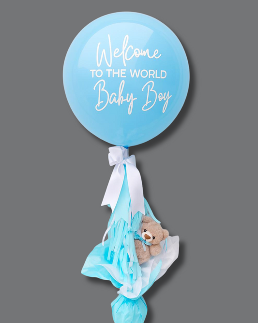 Arreglo "Welcome to the world baby boy"