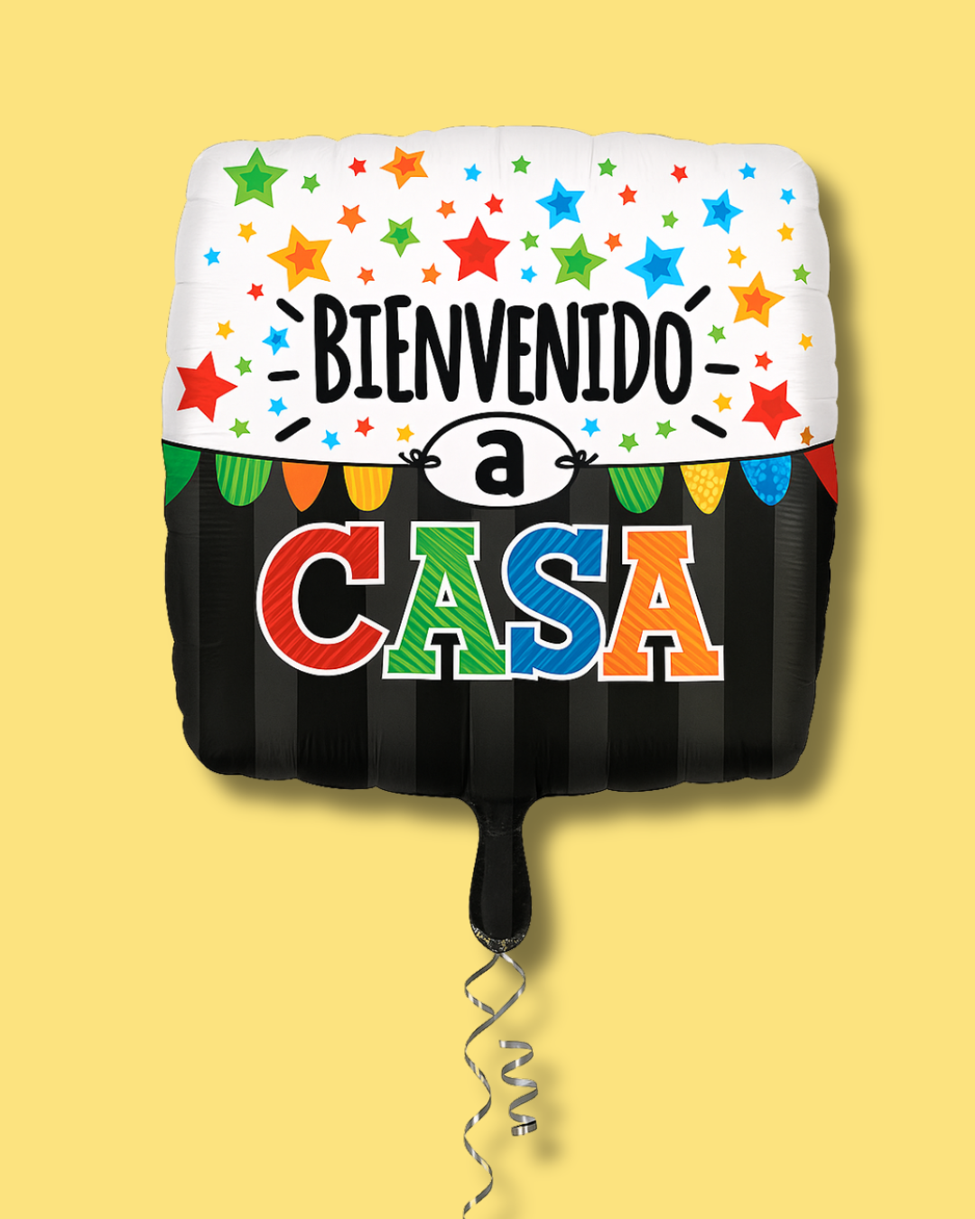 Globo "Bienvenido a casa"