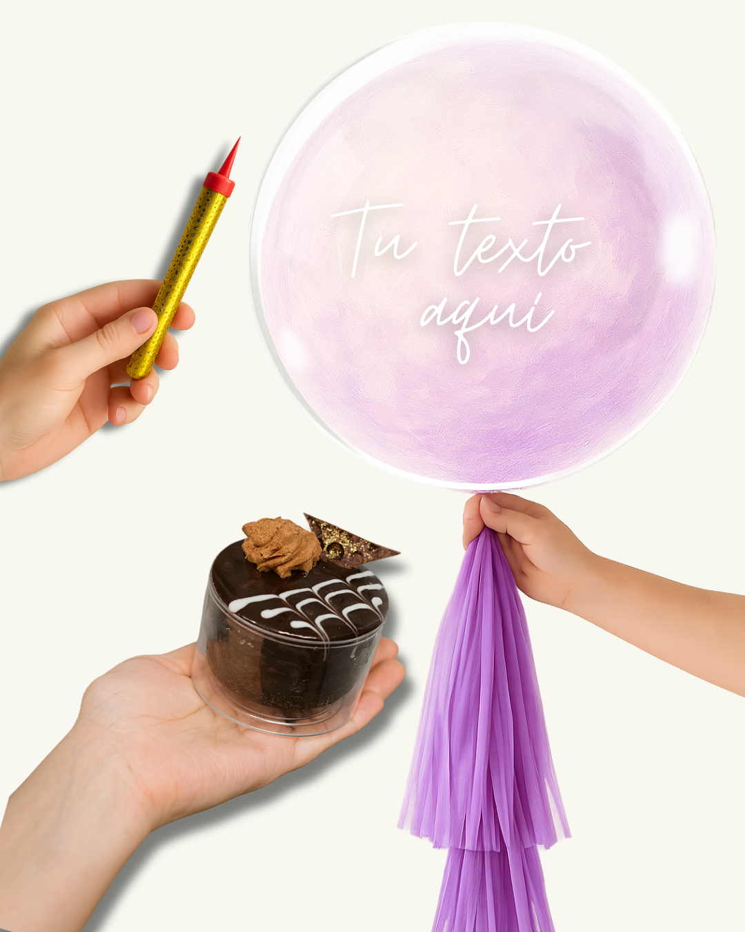 Kit Cumple express "For You"